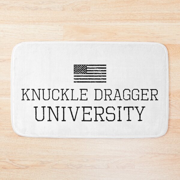 Item preview, Knuckle Dragger University - black designed and sold by David Manzer.