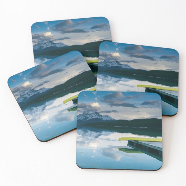 Item preview, Lake Water Dock Canoe Reflection Landscape  designed and sold by DanielCarvalho2.