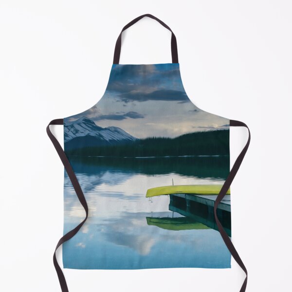 Item preview, Lake Water Dock Canoe Reflection Landscape designed and sold by DanielCarvalho2.