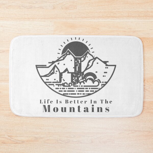 Item preview, life is better in the mountains designed and sold by Red-ElYoubi.