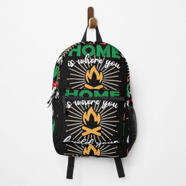 Item preview, Home Is Where You Build Your Campfire | Campground Campsites designed and sold by GravitiTees.