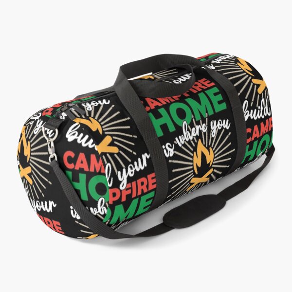 Item preview, Home Is Where You Build Your Campfire | Campground Campsites designed and sold by GravitiTees.