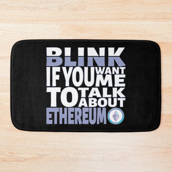 Item preview, Blink if you want me to talk about Ethereum. designed and sold by BLACKSUN-SHOP.