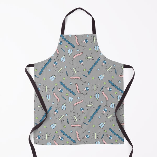 Item preview, Cute Insects on Grey designed and sold by fogoosherie.