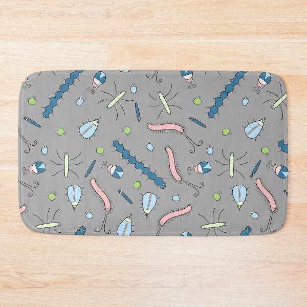 Item preview, Cute Insects on Grey designed and sold by fogoosherie.