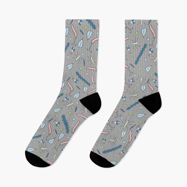Item preview, Cute Insects on Grey designed and sold by fogoosherie.