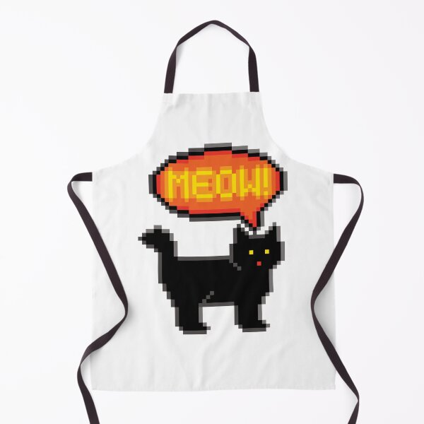 Item preview, 8-Bit Cat Meowing designed and sold by Lisann.