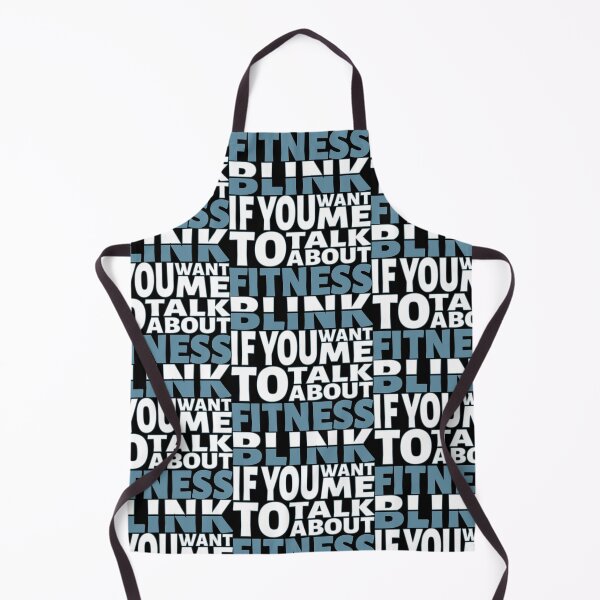 Item preview, Blink if you want me to talk about fitness. designed and sold by BLACKSUN-SHOP.