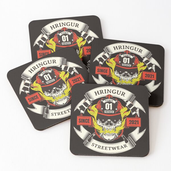 Item preview, Hringur street wear Town Firefighter designed and sold by HRINGUR CLOTHES AND ACCESSORIES.