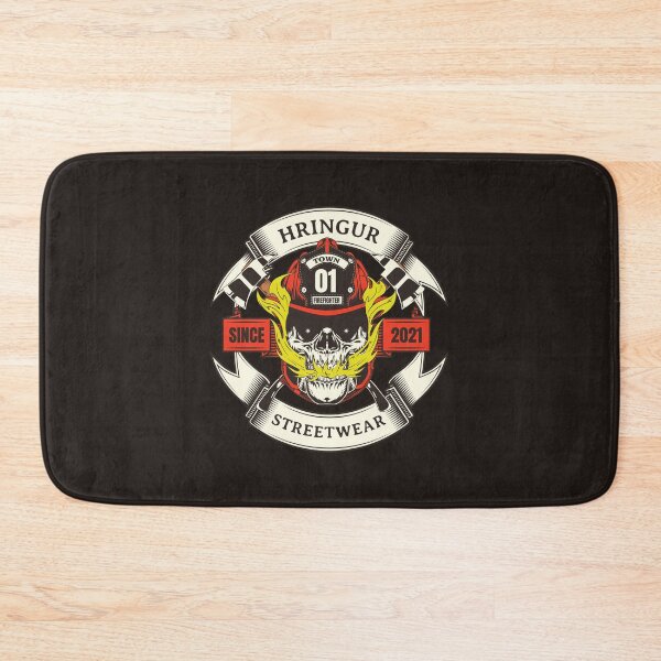 Item preview, Hringur street wear Town Firefighter designed and sold by HRINGUR CLOTHES AND ACCESSORIES.