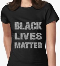 Black Lives Matter Women's Fitted T-Shirt