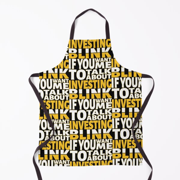 Item preview, Blink if you want me to talk about Investing. designed and sold by BLACKSUN-SHOP.