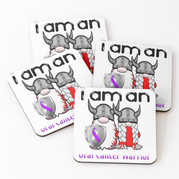 Item preview, I Am An Oral Cancer Warrior Support Oral Cancer Fighter Gift designed and sold by radianen.