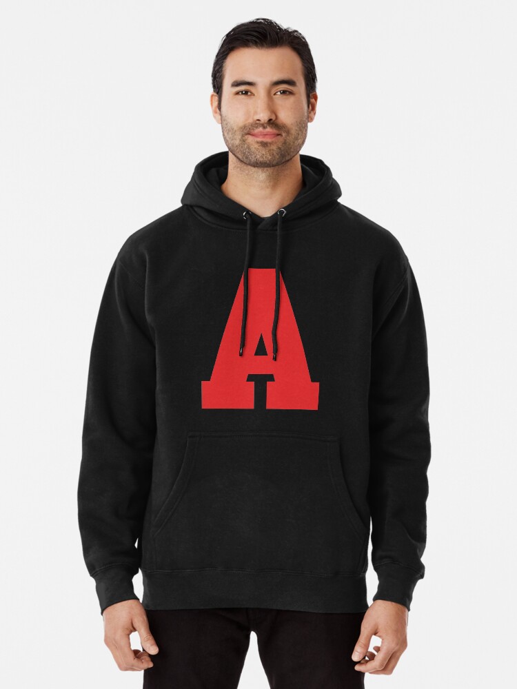 Red sports online hoodie