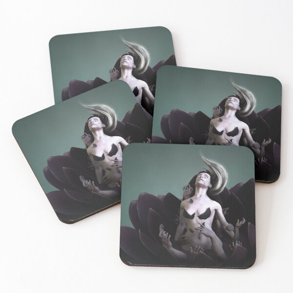 Item preview, She, the black lotus designed and sold by nakama2art.