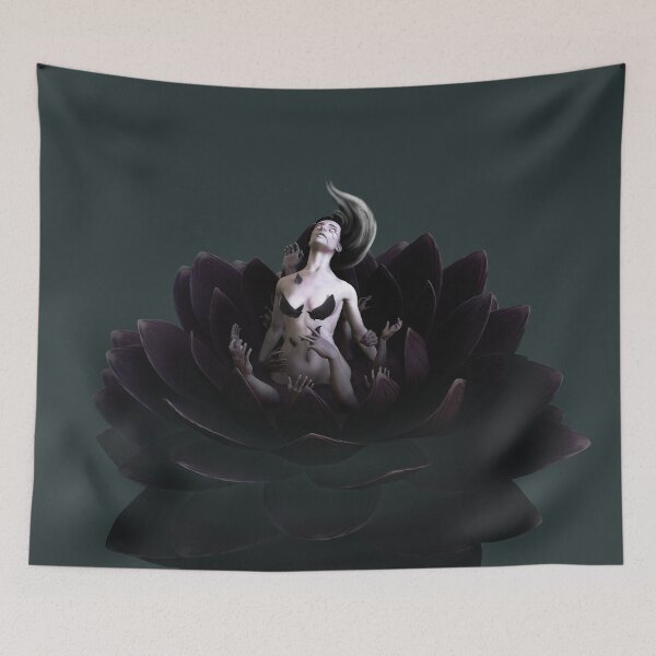 Item preview, She, the black lotus designed and sold by nakama2art.