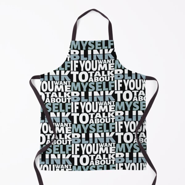 Item preview, Blink if you want me to talk about Myself. designed and sold by BLACKSUN-SHOP.