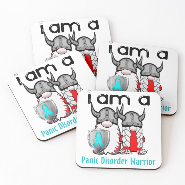 Item preview, I Am A Panic Disorder Warrior Support Panic Disorder Fighter Gift designed and sold by radianen.