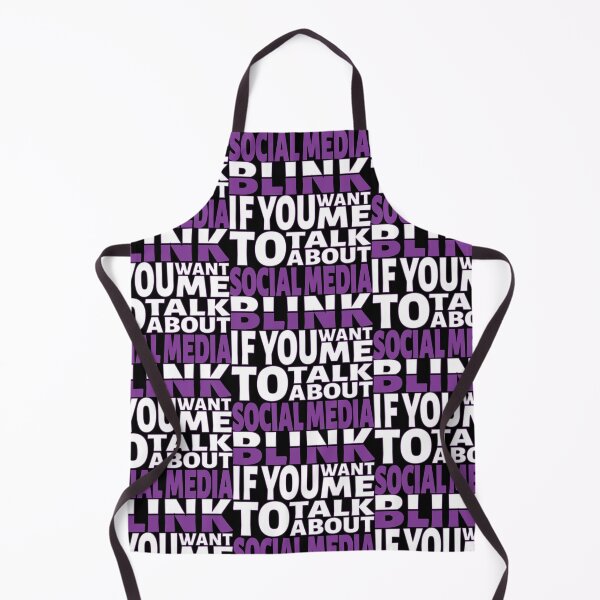 Item preview, Blink if you want me to talk about Social Media. designed and sold by BLACKSUN-SHOP.