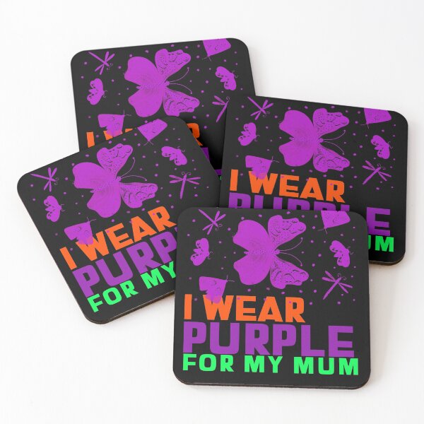 Item preview, I Wear Purple For My Mum designed and sold by Built After 5.