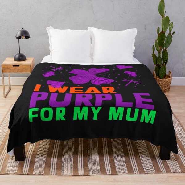 Item preview, I Wear Purple For My Mum designed and sold by Built After 5.