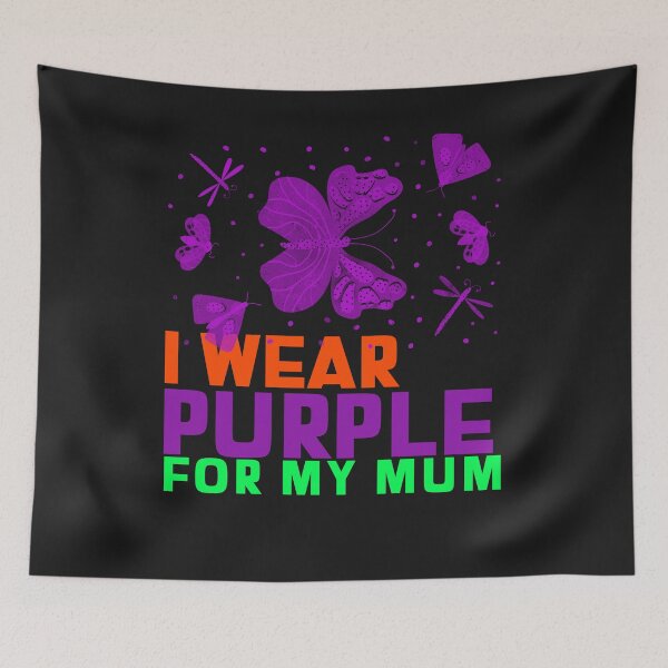 Item preview, I Wear Purple For My Mum designed and sold by Built After 5.