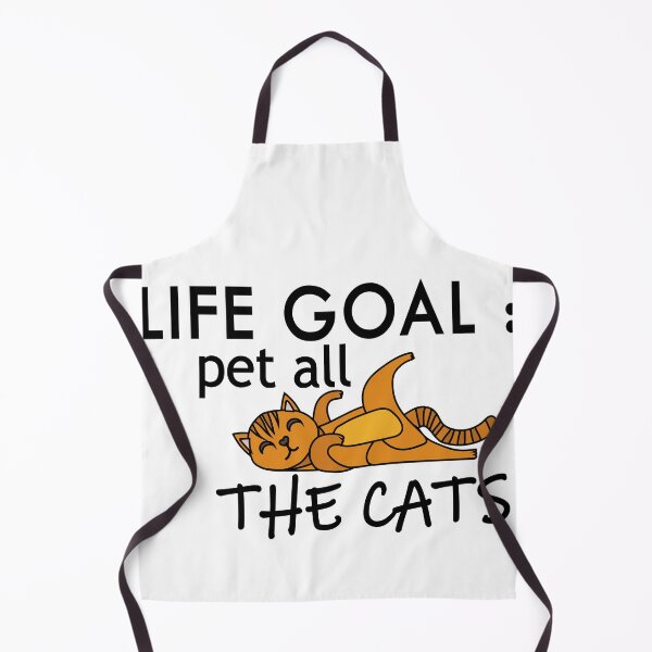 Item preview, LIFE GOAL : PET ALL THE CATS / Cat /  crazy cats / lady cat love animal women gift graphic slogan cat designed and sold by BUniqueBSpecial.
