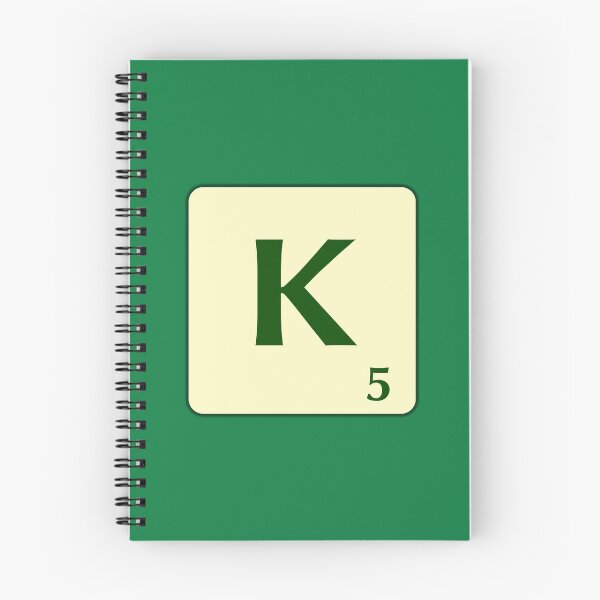 Item preview, Ficha de Scrabble de la K de 5 puntos designed and sold by fgrdisseny.