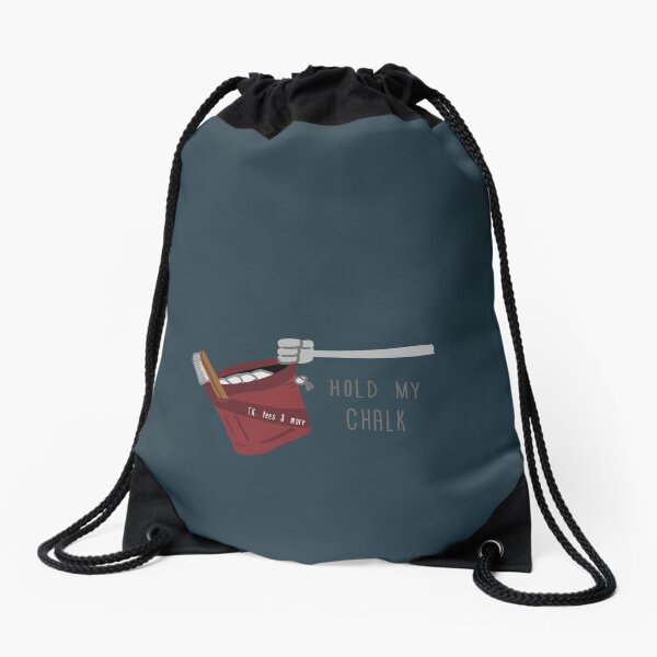 Item preview, Hold My Chalk 2.1 Illustration - RED- Small logo - LITE version designed and sold by Foot Swap.