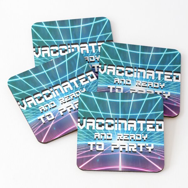 Item preview, vaccinated and ready to party designed and sold by jorgelebeau.