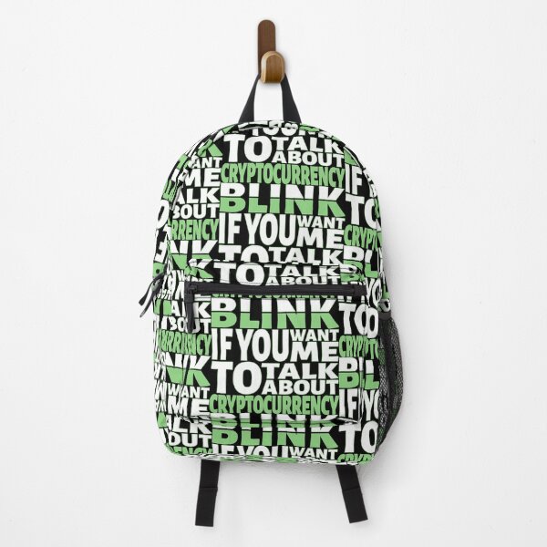Item preview, Blink if you want me to talk about Cryptocurrency. designed and sold by BLACKSUN-SHOP.