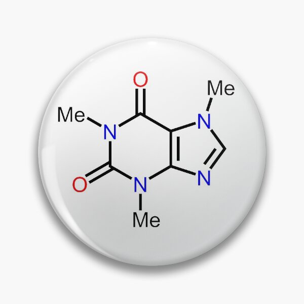 Item preview, Caffeine (Coloured) designed and sold by RMDG-Chemistry.