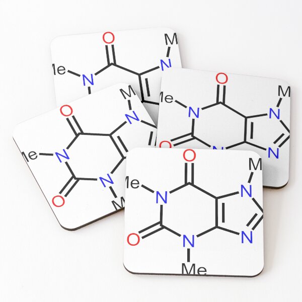 Item preview, Caffeine (Coloured) designed and sold by RMDG-Chemistry.
