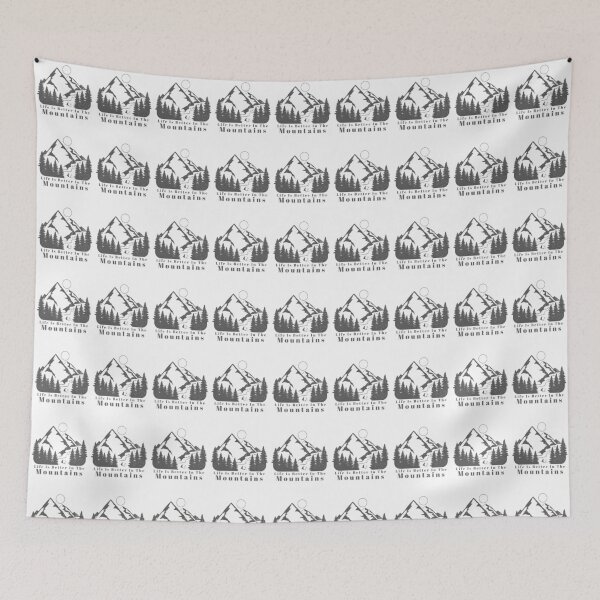 Item preview, The life is better in the mountains designed and sold by Red-ElYoubi.