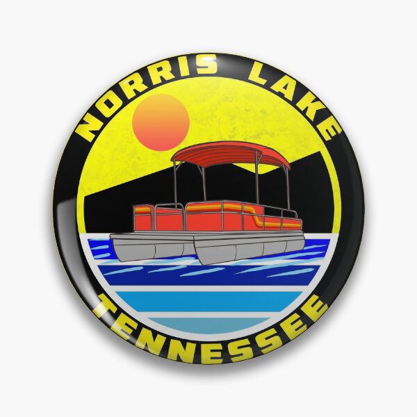 Item preview, Norris Lake Tennessee Pontoon Boat Houseboat House Boat TN designed and sold by DESTINATIONS DECAL DOS.