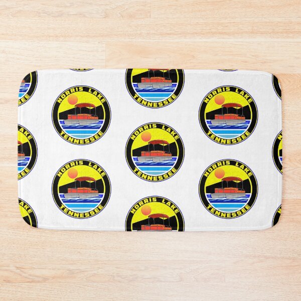 Item preview, Norris Lake Tennessee Pontoon Boat Houseboat House Boat TN designed and sold by DESTINATIONS DECAL DOS.