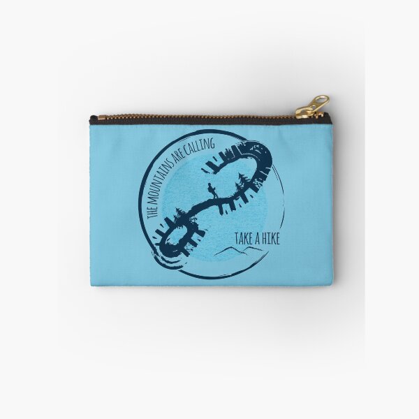 Item preview, The Mountains Are Calling Hiking - Blue 01 designed and sold by serenaking.