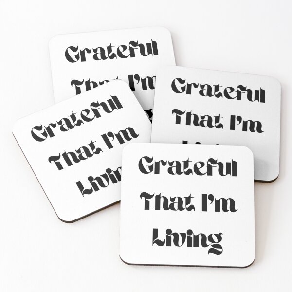 Item preview, Grateful That I'm Living designed and sold by ShaunSandhu.