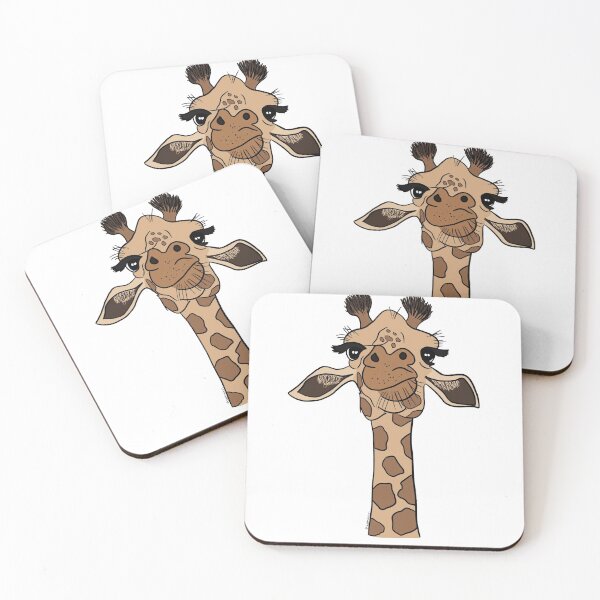 Item preview, Giraffe Portrait designed and sold by jessmackart.