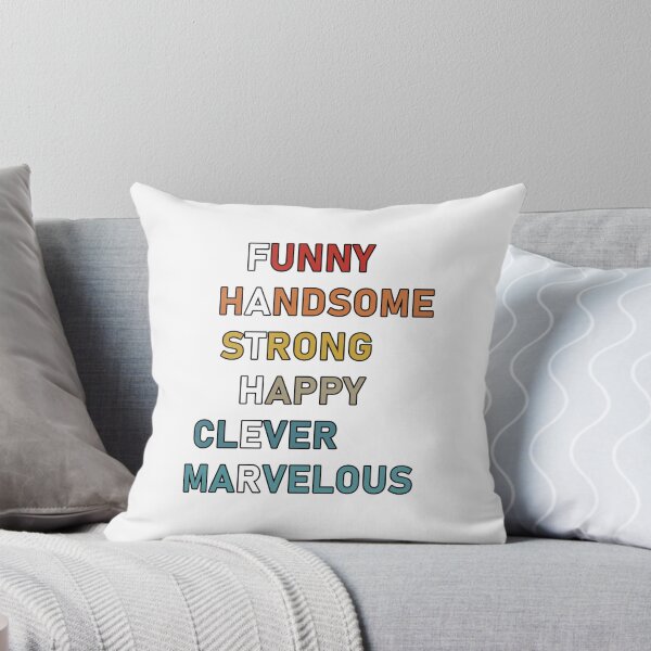 Item preview, Funny Handsome Strong Happy Clever Marvelous Dad Men Gifts designed and sold by Benomi.