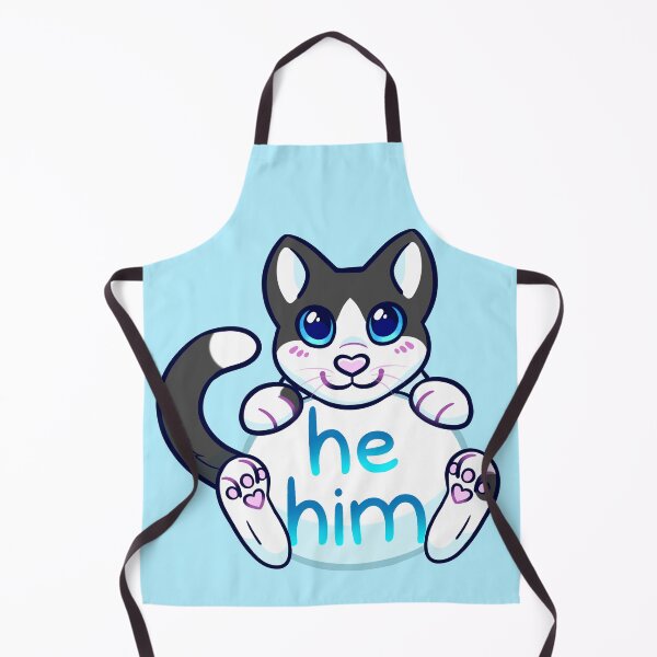 Item preview, Kitty Pronouns - He/Him designed and sold by leashonlife.