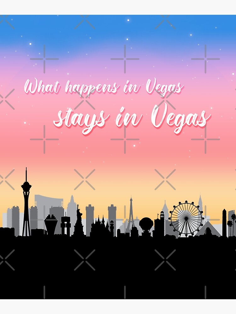 City of Las Vegas Skyline Graphic T-shirt - Las Vegas Nevada - Posters and  Art Prints