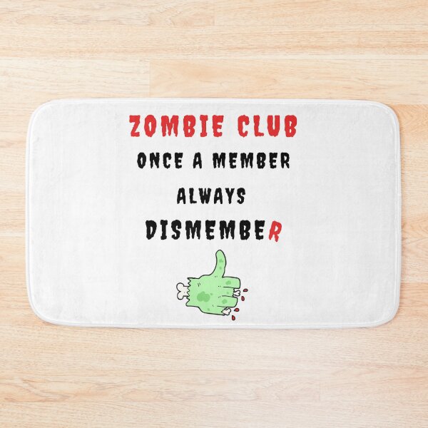 Item preview, Zombie Club Once a member always dismember designed and sold by For the love of Pixels.