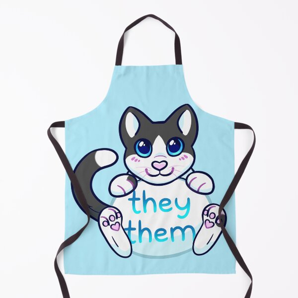 Item preview, Kitty Pronouns - They/Them designed and sold by leashonlife.