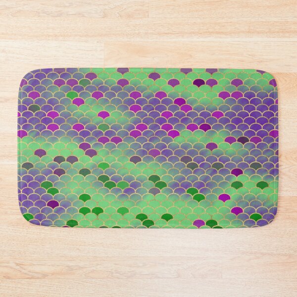 Item preview, Green and Purple Mermaid Scales designed and sold by mystiquelicorne.