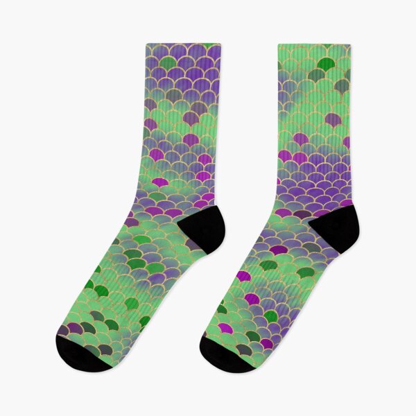 Item preview, Green and Purple Mermaid Scales designed and sold by mystiquelicorne.