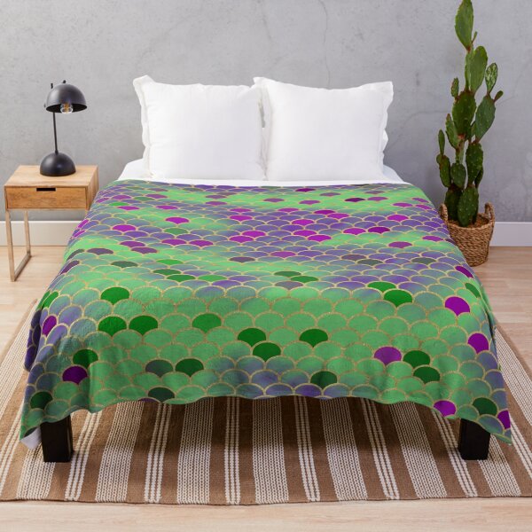 Item preview, Green and Purple Mermaid Scales designed and sold by mystiquelicorne.
