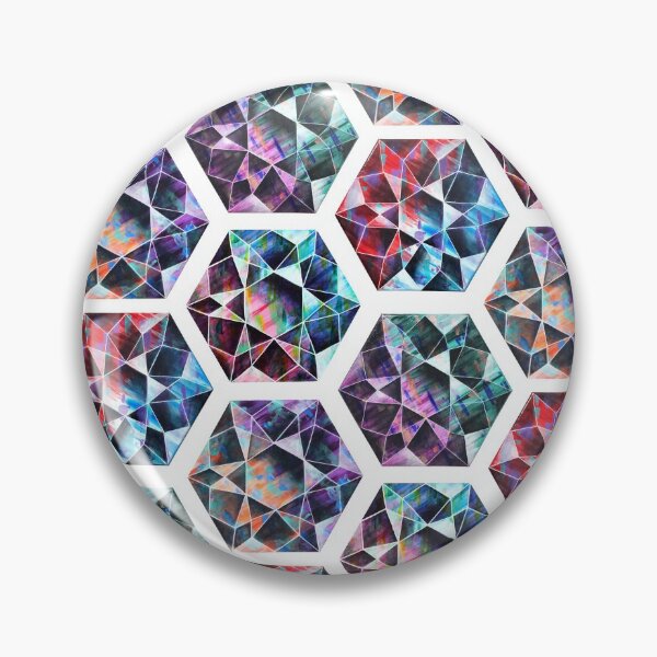 Item preview, Duo tone Hexagon family designed and sold by Vitruvianart.