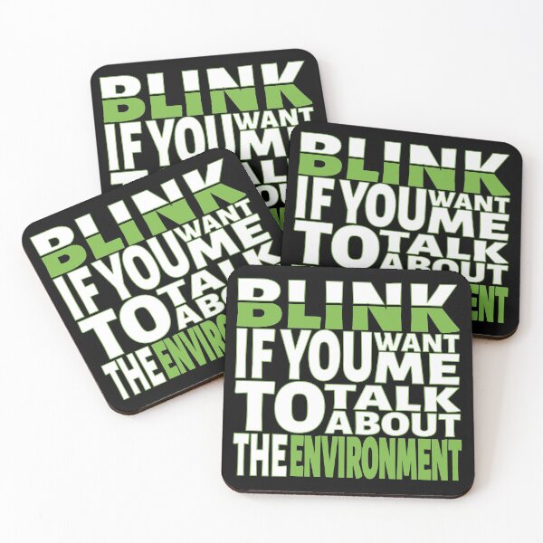 Item preview, Blink if you want me to talk about The Environment designed and sold by BLACKSUN-SHOP.
