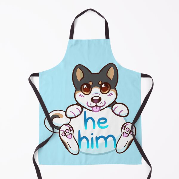 Item preview, Doggy Pronouns - He/Him designed and sold by leashonlife.